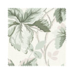 Laura Ashley Autumn Leaves Sage Green Motorised