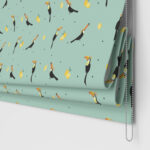 Sara Miller Toucans Aqua No Drill
