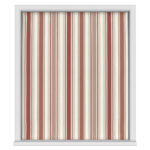 Laura Ashley Awning Stripe Crimson Motorised