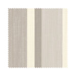 Laura Ashley Awning Stripe Dove Grey Motorised