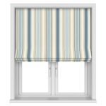 Laura Ashley Awning Stripe Seaspray Motorised