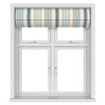 Laura Ashley Awning Stripe Seaspray Motorised