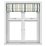 Laura Ashley Awning Stripe Seaspray No Drill