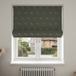Sophie Allport Foxes Forest Green No Drill