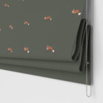 Sophie Allport Foxes Forest Green No Drill