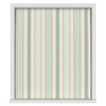 Laura Ashley Awning Stripe Smoke Green No Drill