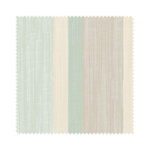 Laura Ashley Awning Stripe Smoke Green No Drill