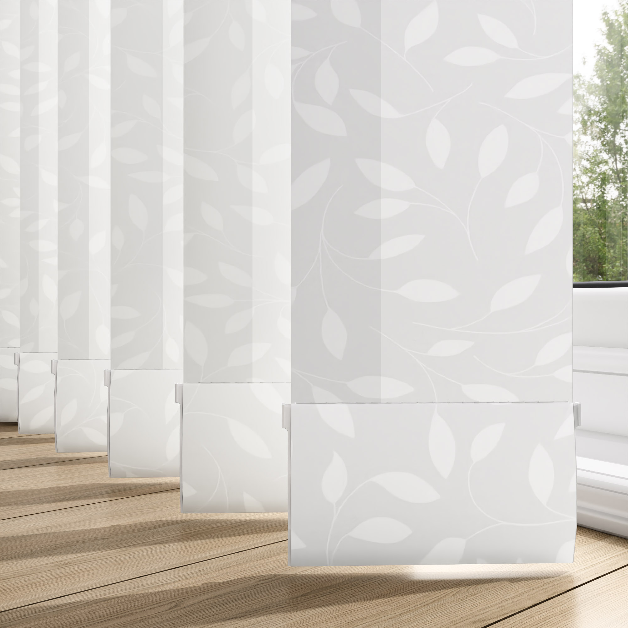 Chatsworth White 127mm Replacement Slats