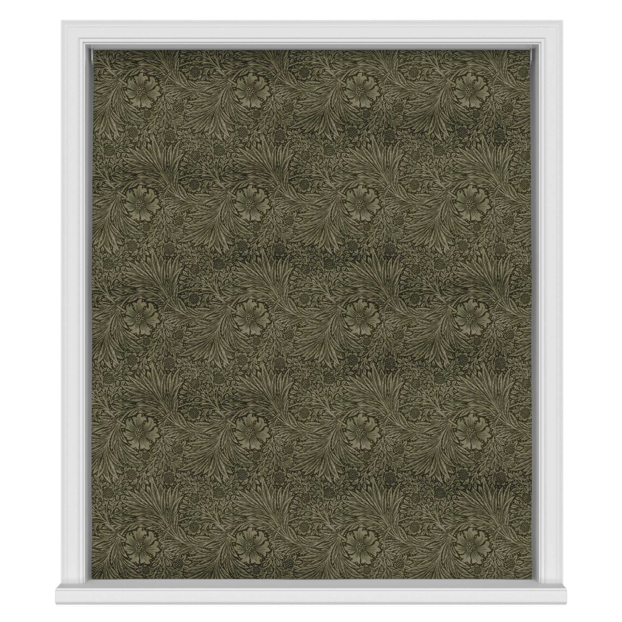 William Morris At Home Marigold Velvet Sage Motorised - Image 2