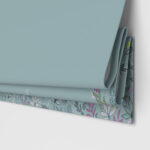Sara Miller Botanic Paradise Border Dusky Blue Motorised