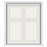Cotton Flower Ochre Motorised