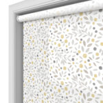 Cotton Flower Ochre Motorised