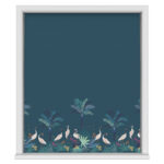 Sara Miller Heron Border Teal Motorised