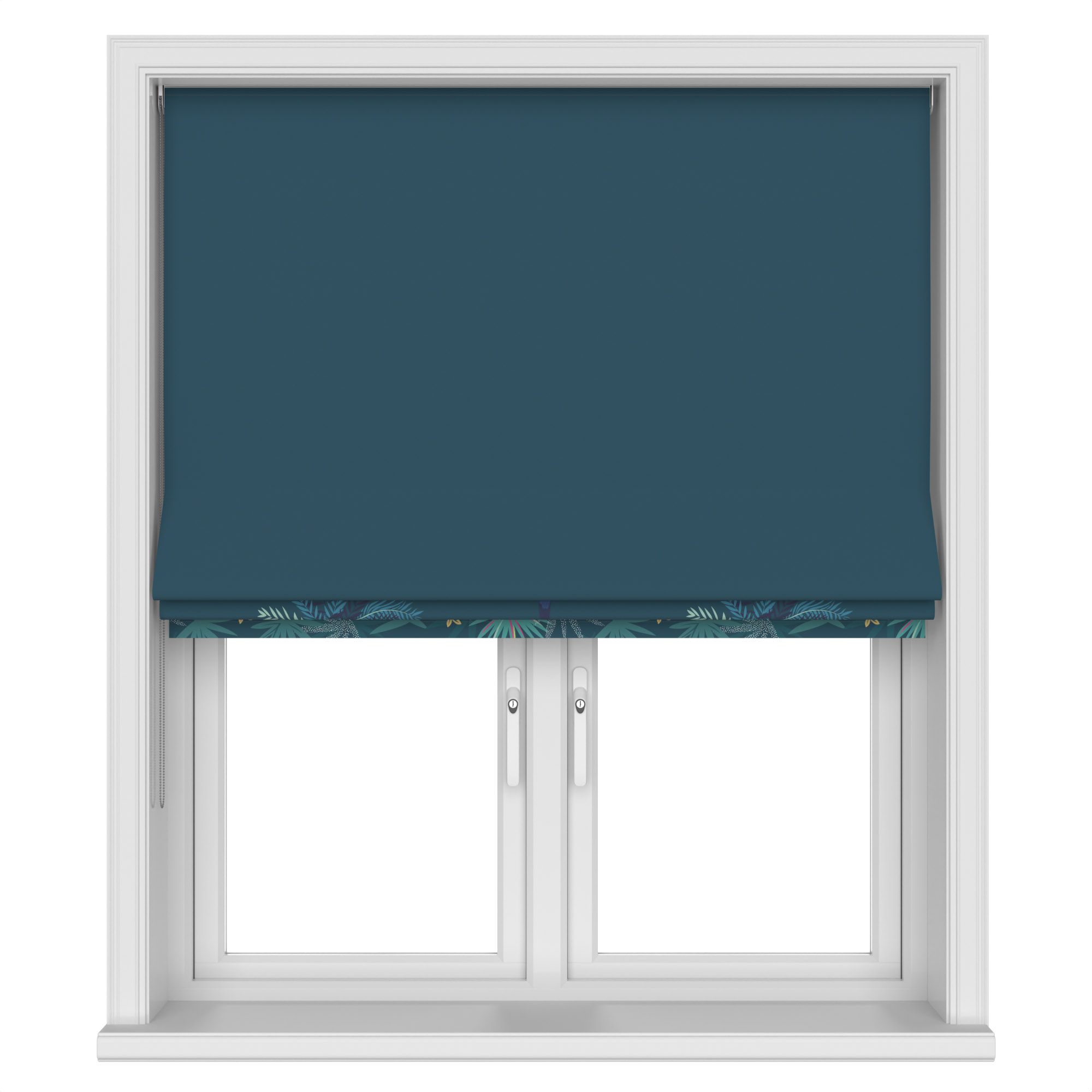 Sara Miller Heron Border Teal - Image 4