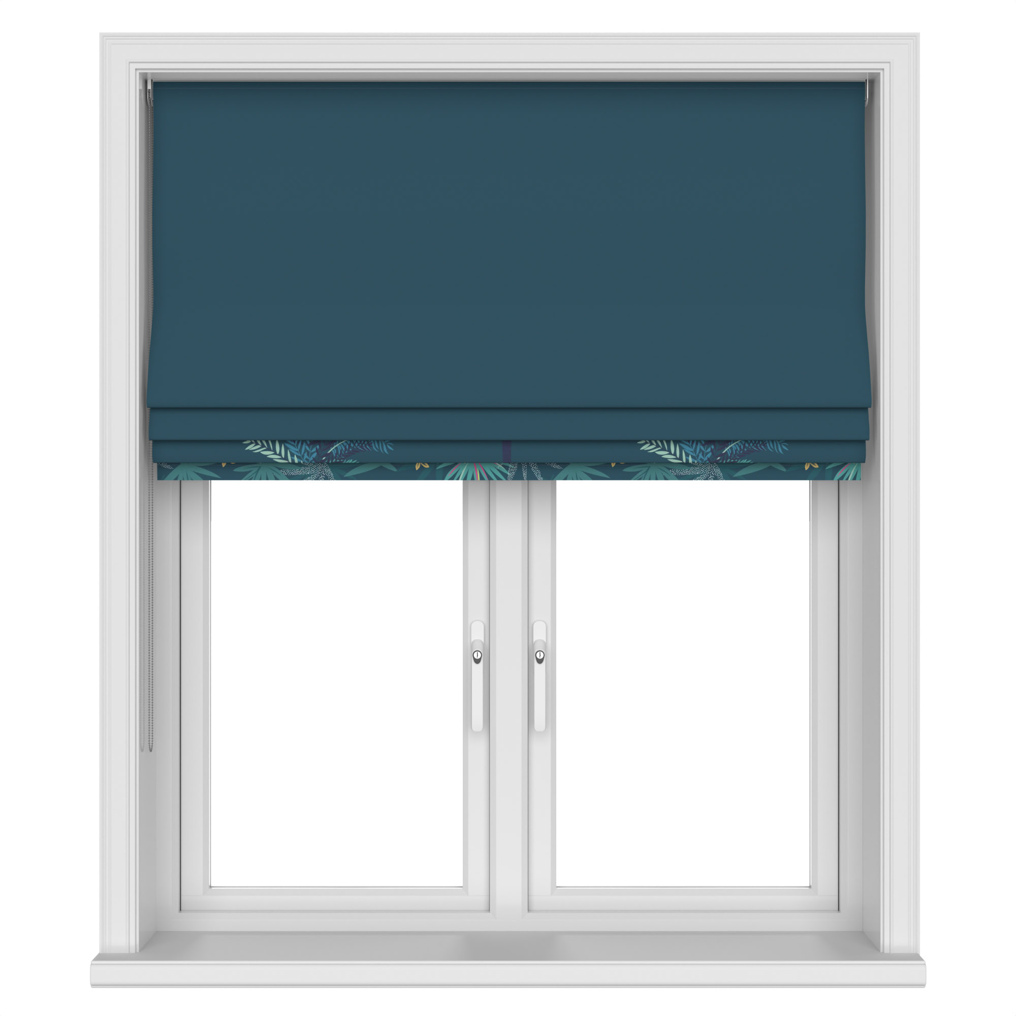 Sara Miller Heron Border Teal - Image 5