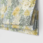 Laura Ashley Bernwood Ochre Yellow Motorised