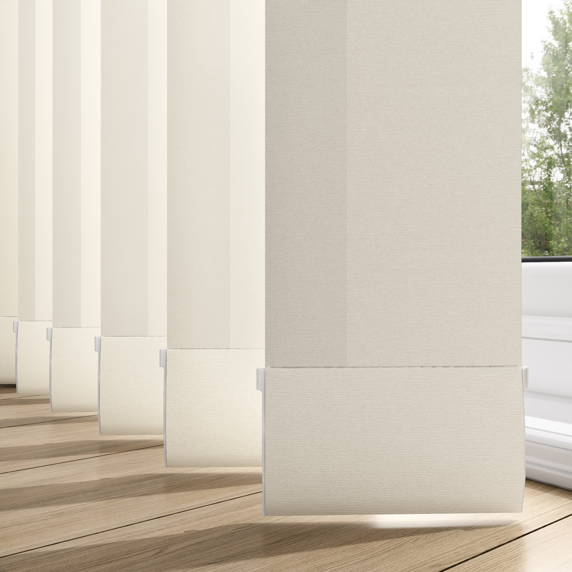 Daybreak Alabaster 127mm Replacement Slats