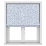 Laura Ashley Blossoms Chalk Blue Motorised