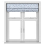 Laura Ashley Blossoms Chalk Blue Motorised
