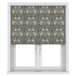 William Morris At Home Pimpernel Indigo Motorised