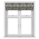 William Morris At Home Pimpernel Indigo Motorised