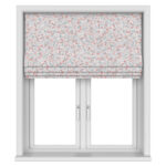 Laura Ashley Blossoms Pale Steel Motorised
