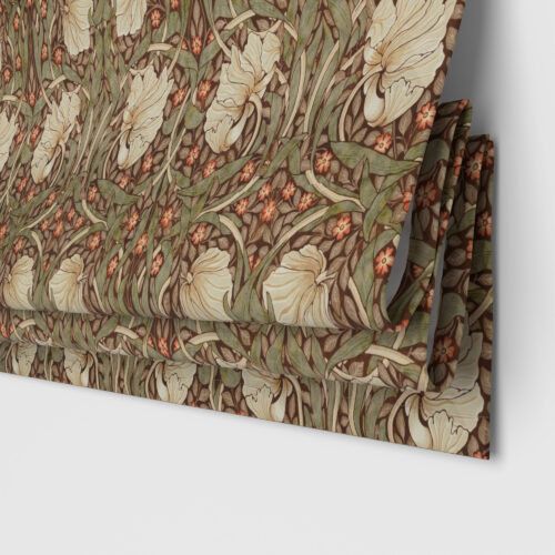 William Morris At Home Pimpernel Velvet Brick Motorised