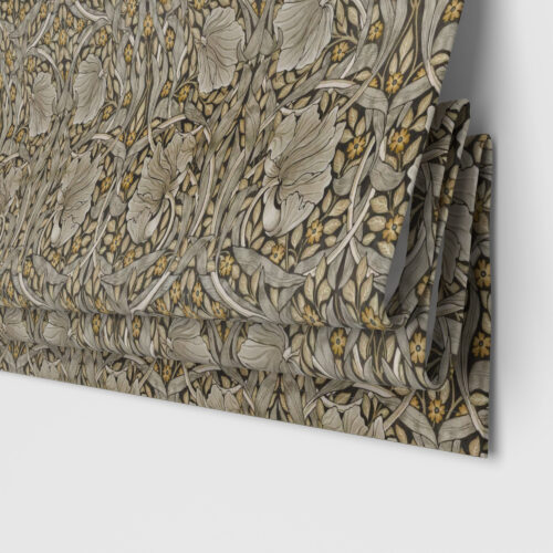 William Morris At Home Pimpernel Velvet Flint Motorised