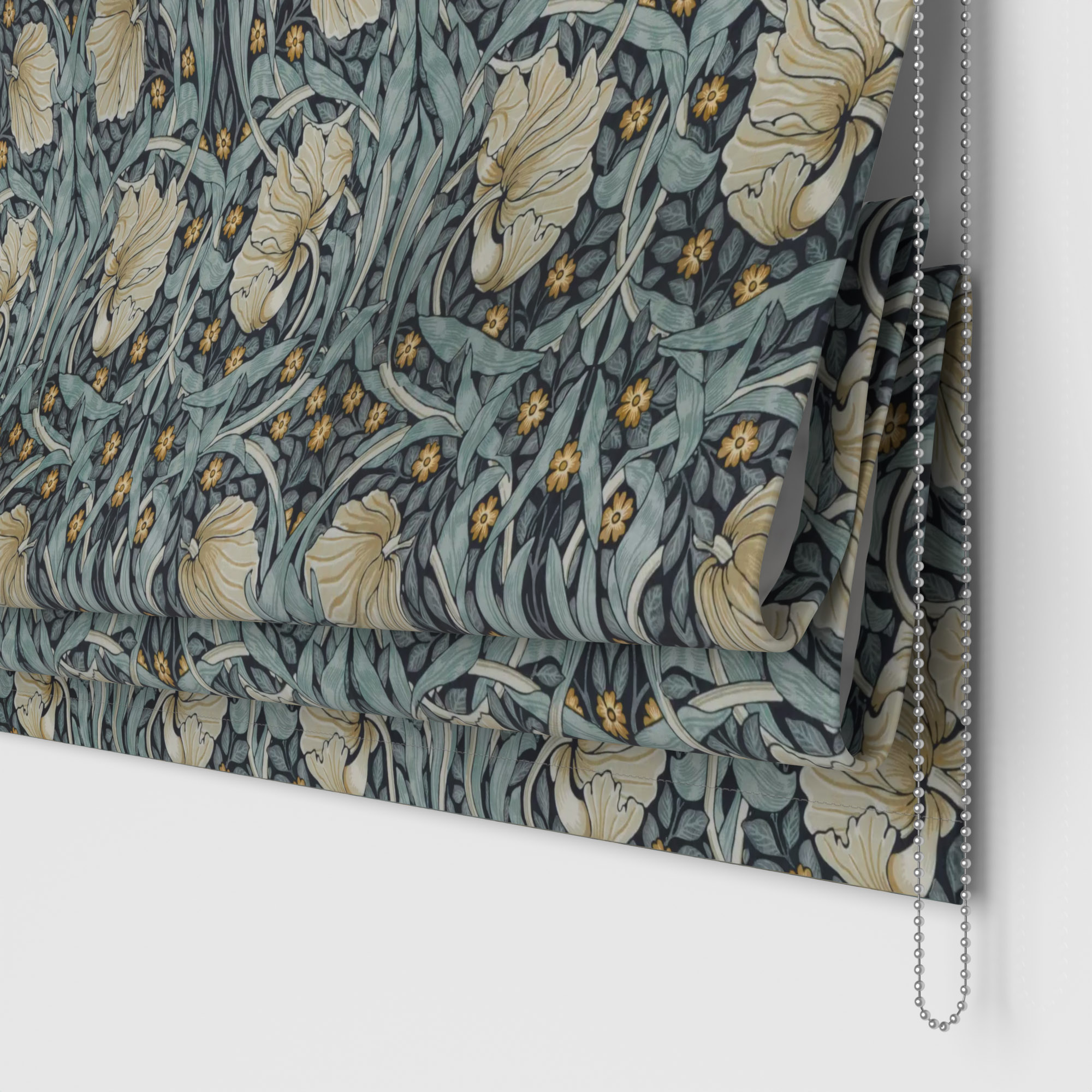 William Morris At Home Pimpernel Velvet Indigo - Image 2