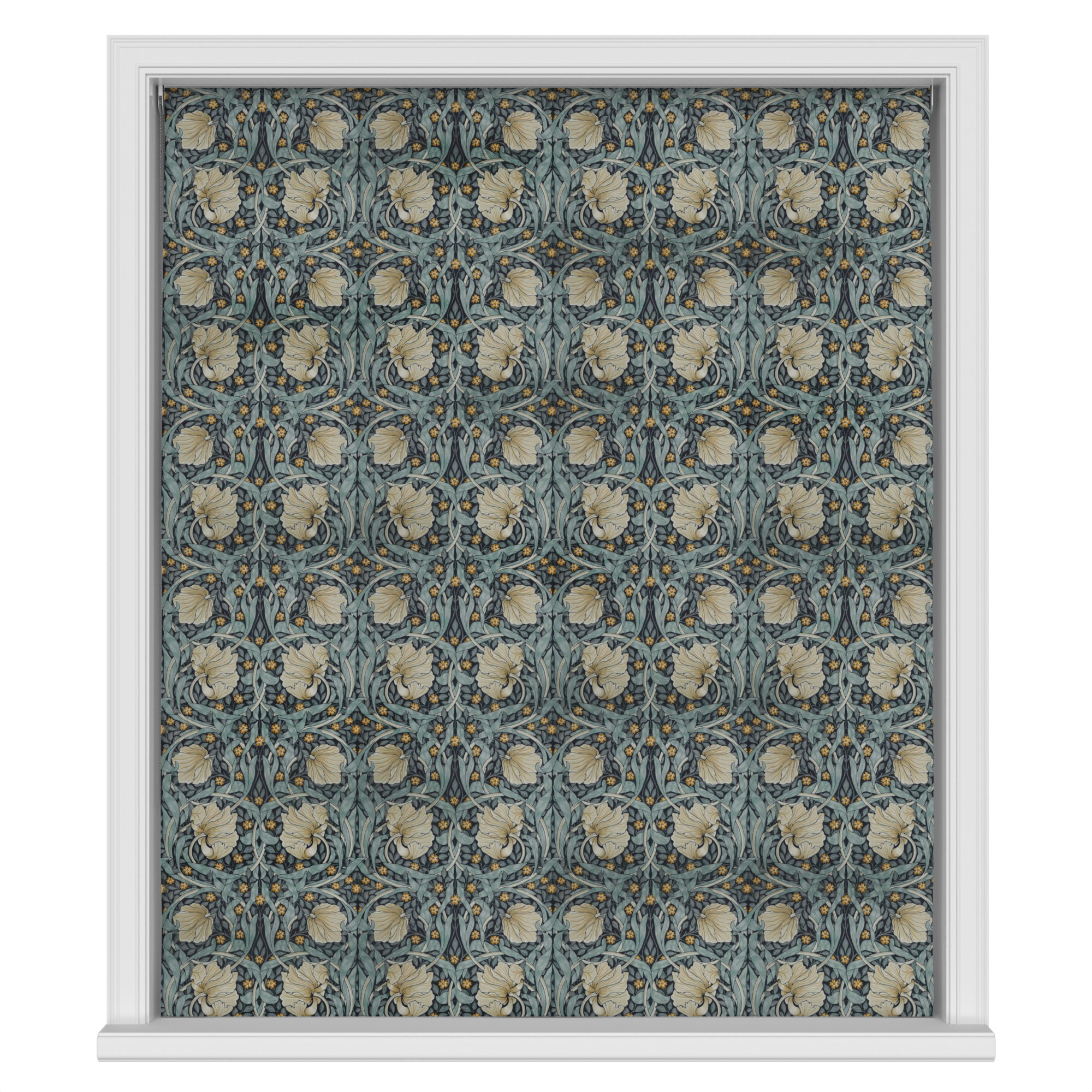 William Morris At Home Pimpernel Velvet Indigo - Image 3