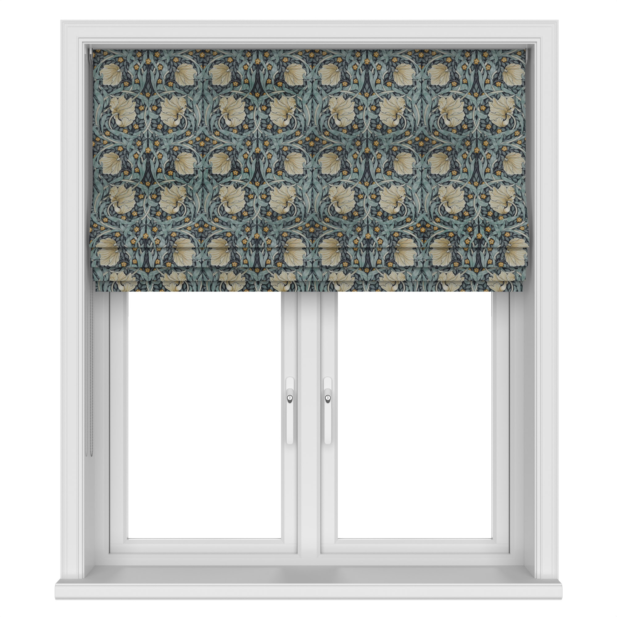 William Morris At Home Pimpernel Velvet Indigo - Image 5