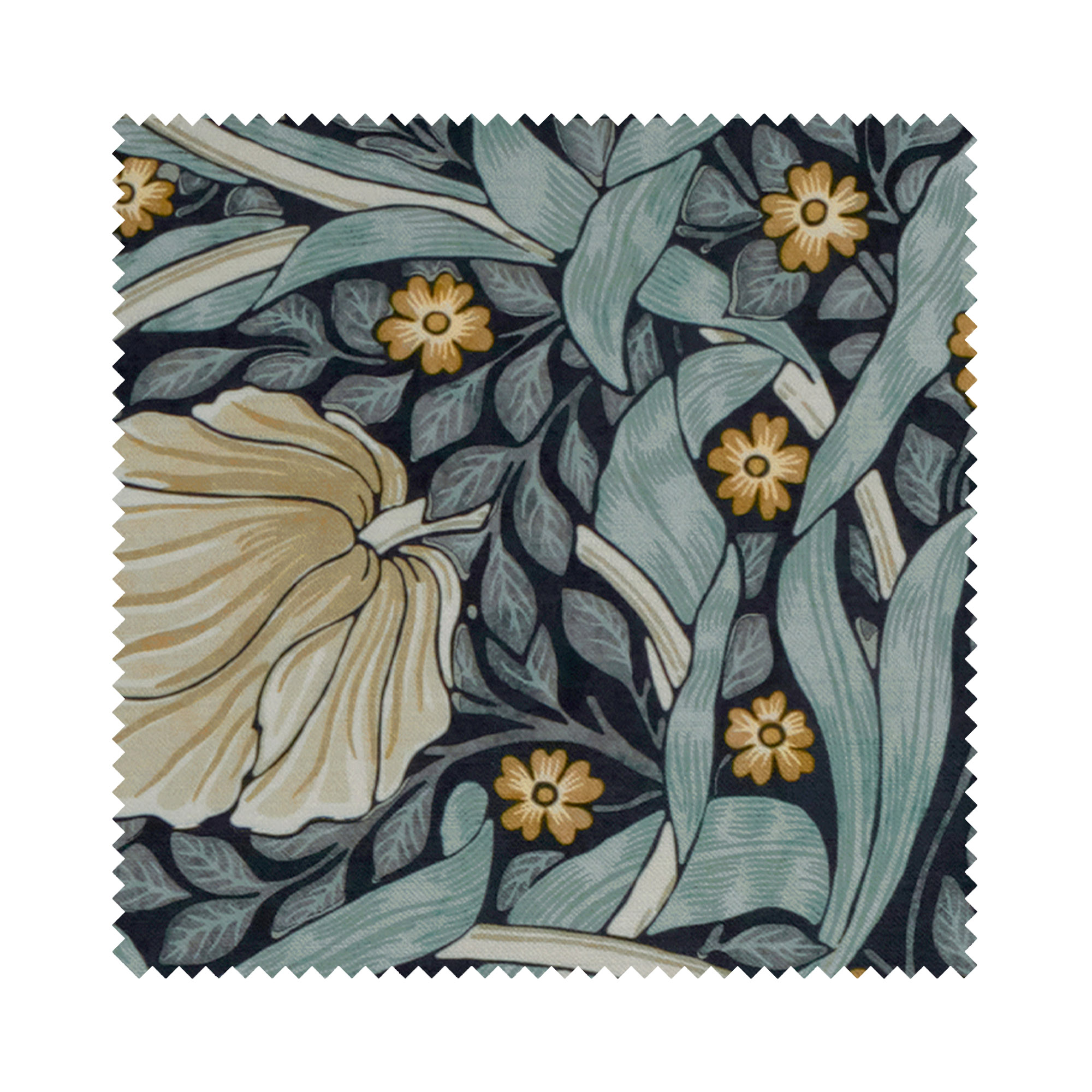 William Morris At Home Pimpernel Velvet Indigo - Image 7