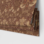 William Morris At Home Strawberry Thief Madder Motorised
