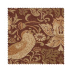 William Morris At Home Strawberry Thief Madder Motorised