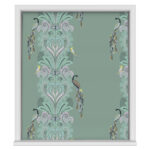 Sara Miller Peacock Filigree Sage Green No Drill