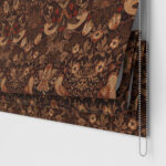 William Morris At Home Strawberry Thief Velvet Acorn