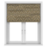 William Morris At Home Strawberry Thief Velvet Flint Motorised
