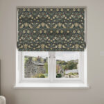 William Morris At Home Strawberry Thief Velvet Indigo