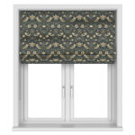 William Morris At Home Strawberry Thief Velvet Indigo