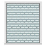 Sophie Allport Whale Stripe Deep Duckegg Motorised