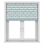 Sophie Allport Whale Stripe Deep Duckegg Motorised