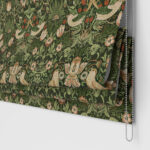 William Morris At Home Strawberry Thief Velvet Nettle No Drill