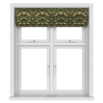 William Morris At Home Strawberry Thief Velvet Nettle Motorised