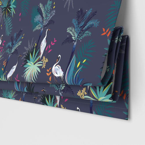 Sara Miller Heron Smokey Blue Motorised