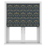 William Morris At Home Strawberry Thief Woad Motorised