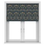 William Morris At Home Strawberry Thief Woad Motorised