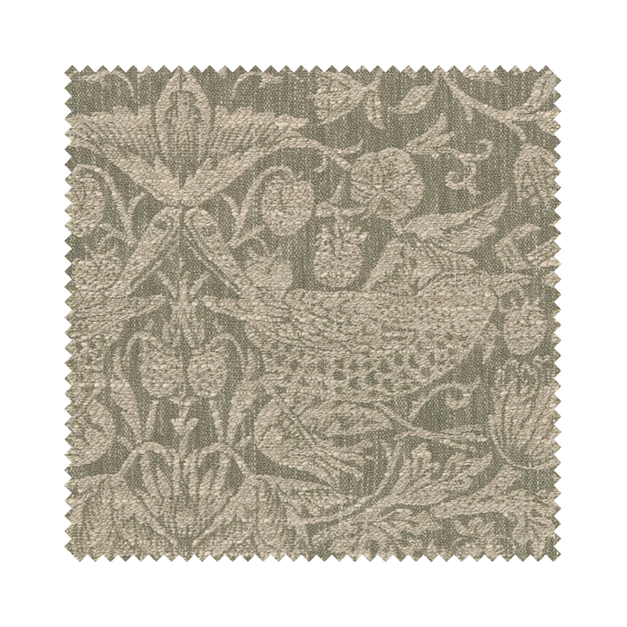 William Morris At Home Strawberry Thief Woven Sage Motorised - Image 6