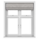 Laura Ashley Burnsall Stripe Moonbeam Motorised