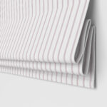 Laura Ashley Burnsall Stripe Mulberry Motorised