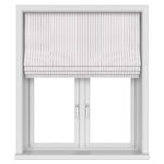 Laura Ashley Burnsall Stripe Mulberry Motorised